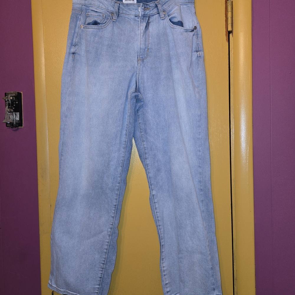 Sonoma Women's Denim Blue Straight Leg Jeans